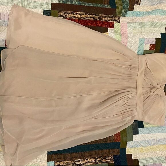 🌞 Jenny Yoo Semi Formal Neutral Dress - Picture 2 of 5
